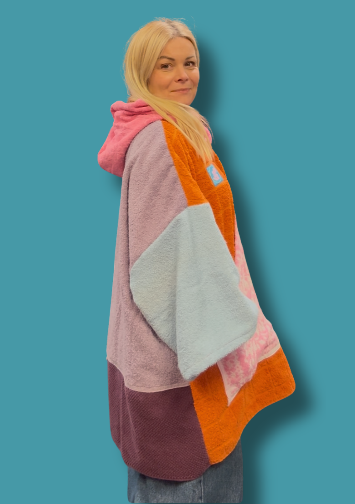 Mysi hettegenser - orange