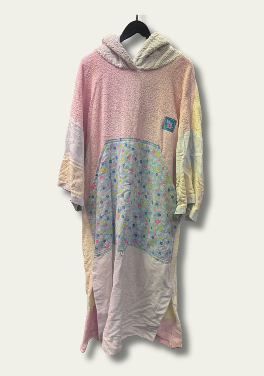 Mysi poncho - Små blomster
