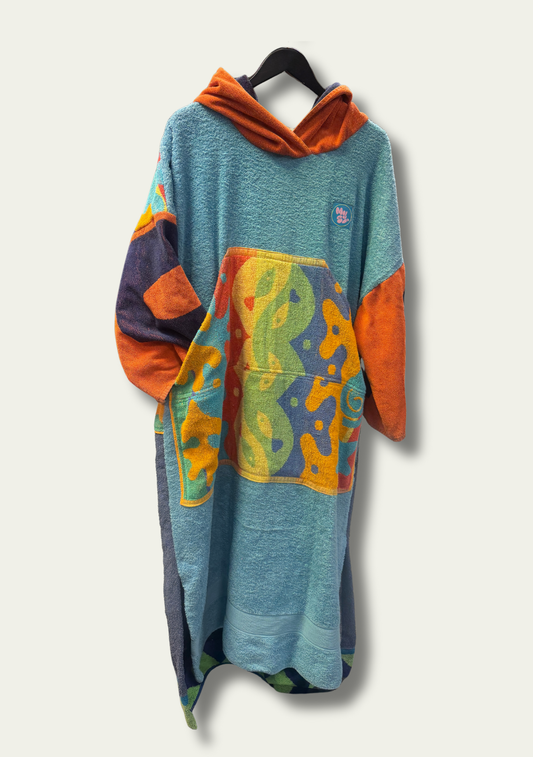 Mysi poncho - Flower power