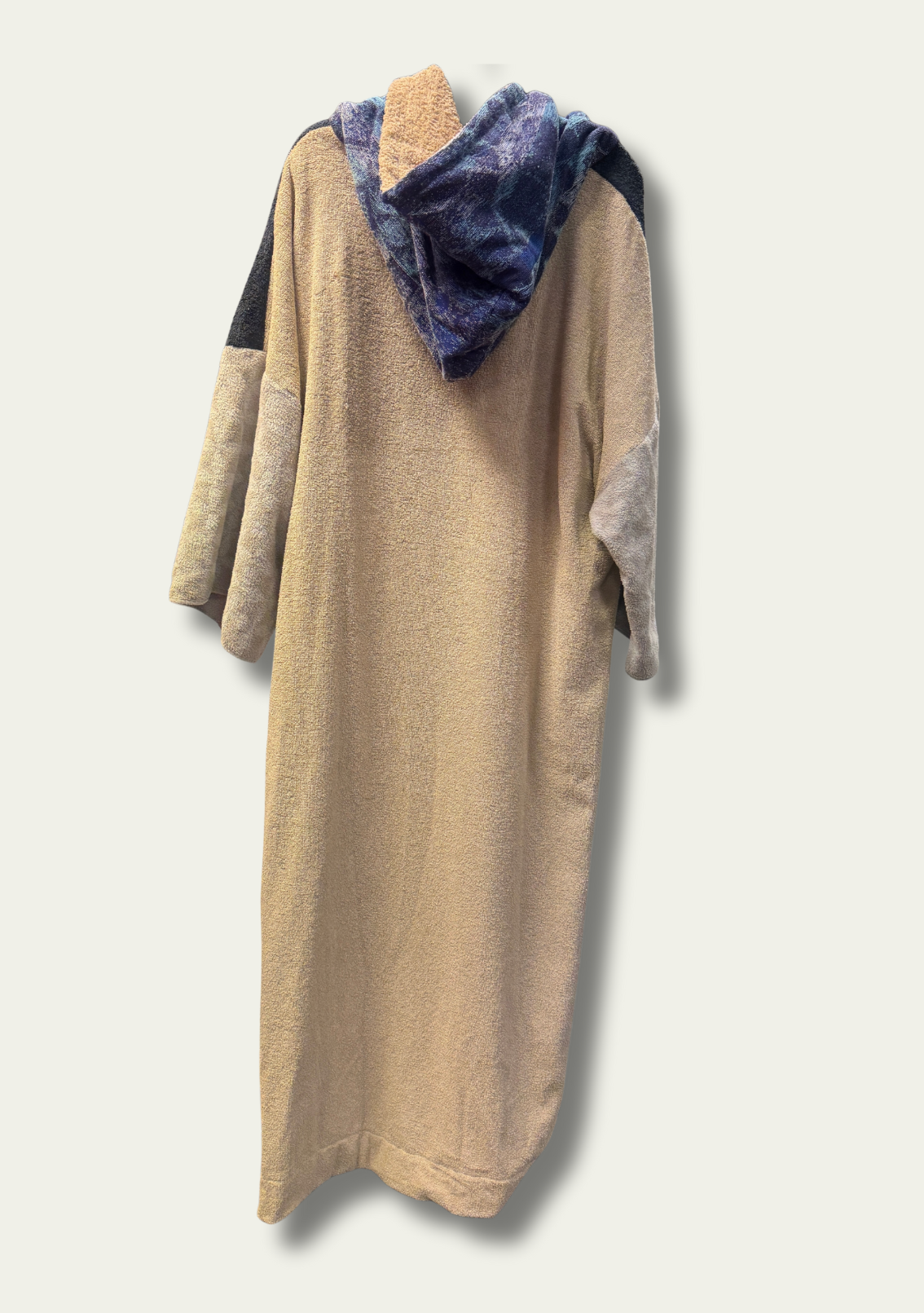 Mysi poncho - Beige blå drøm
