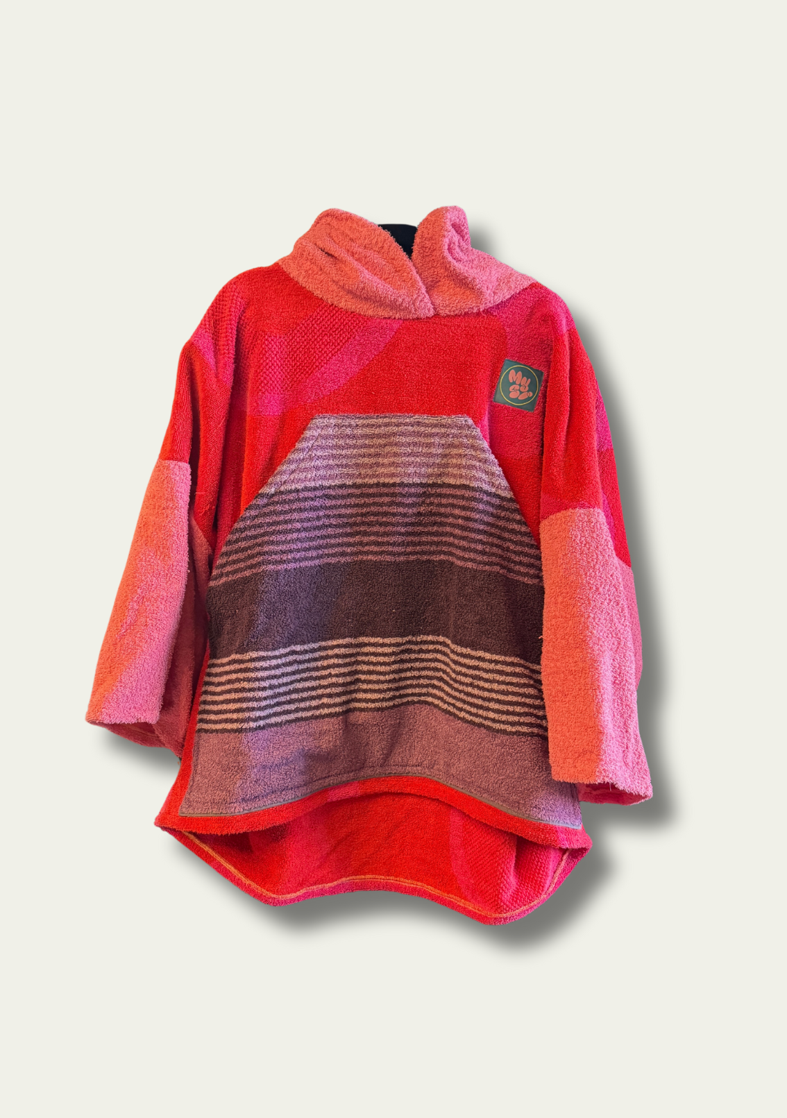 Mysi hettegenser - Røde dager