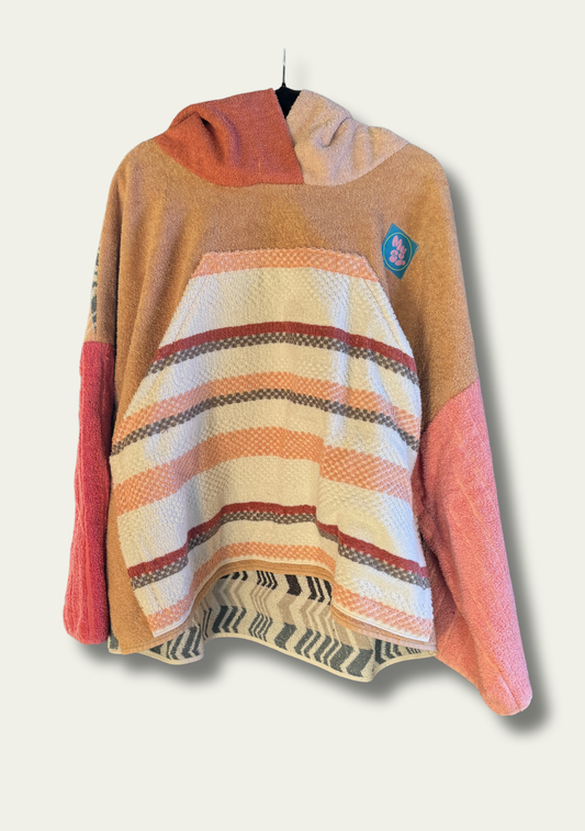 Mysi hettegenser - Stripe sikksakk