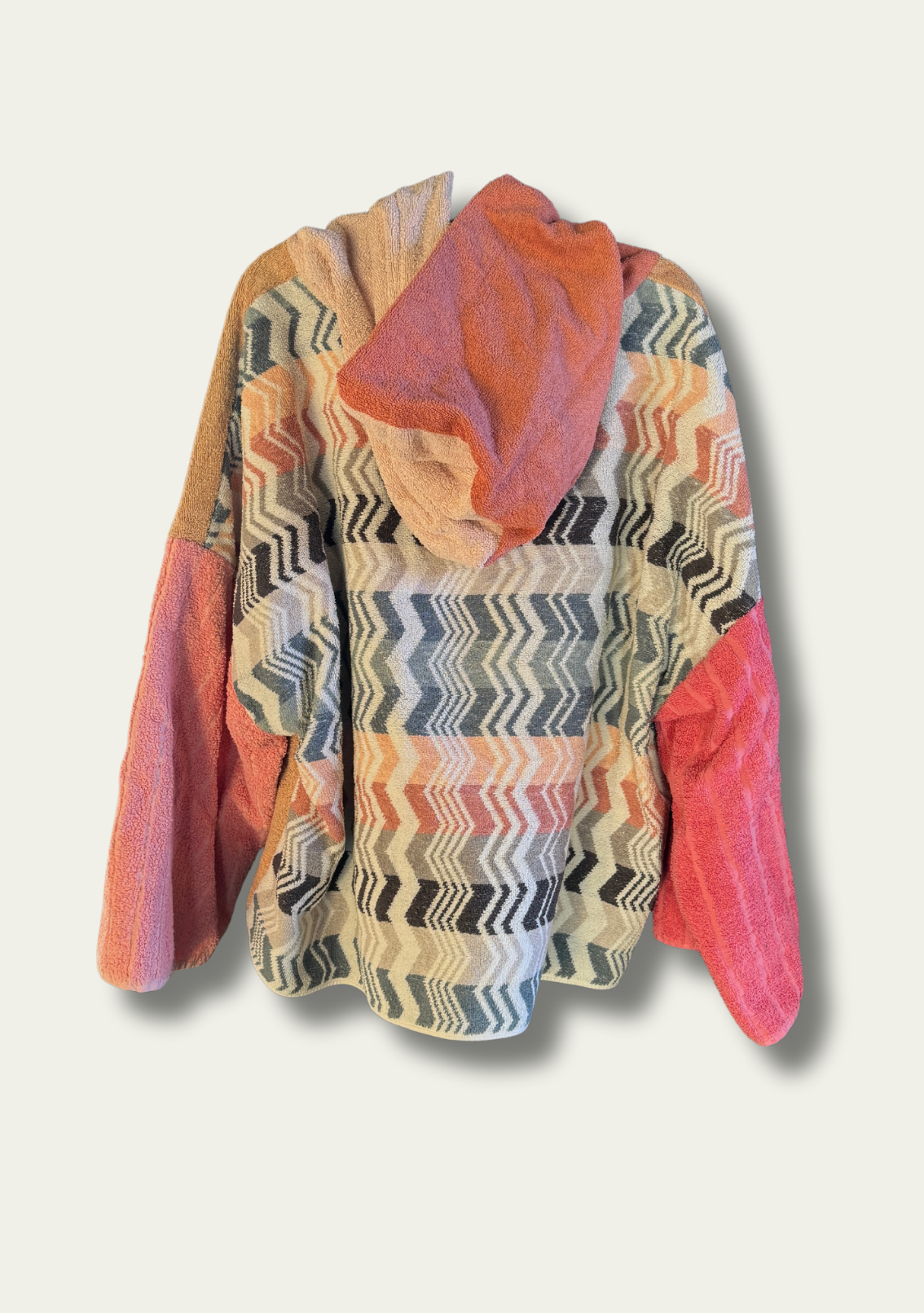 Mysi hettegenser - Stripe sikksakk