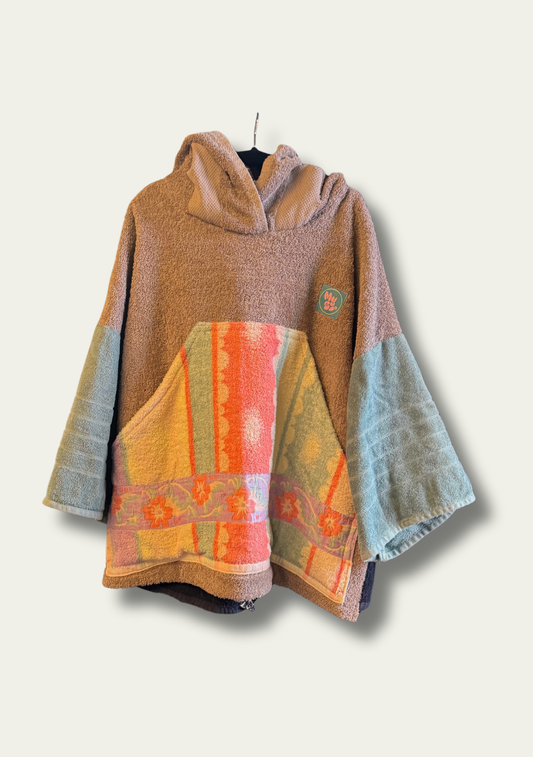 Mysi hettegenser - Rosa lomme nostalgi