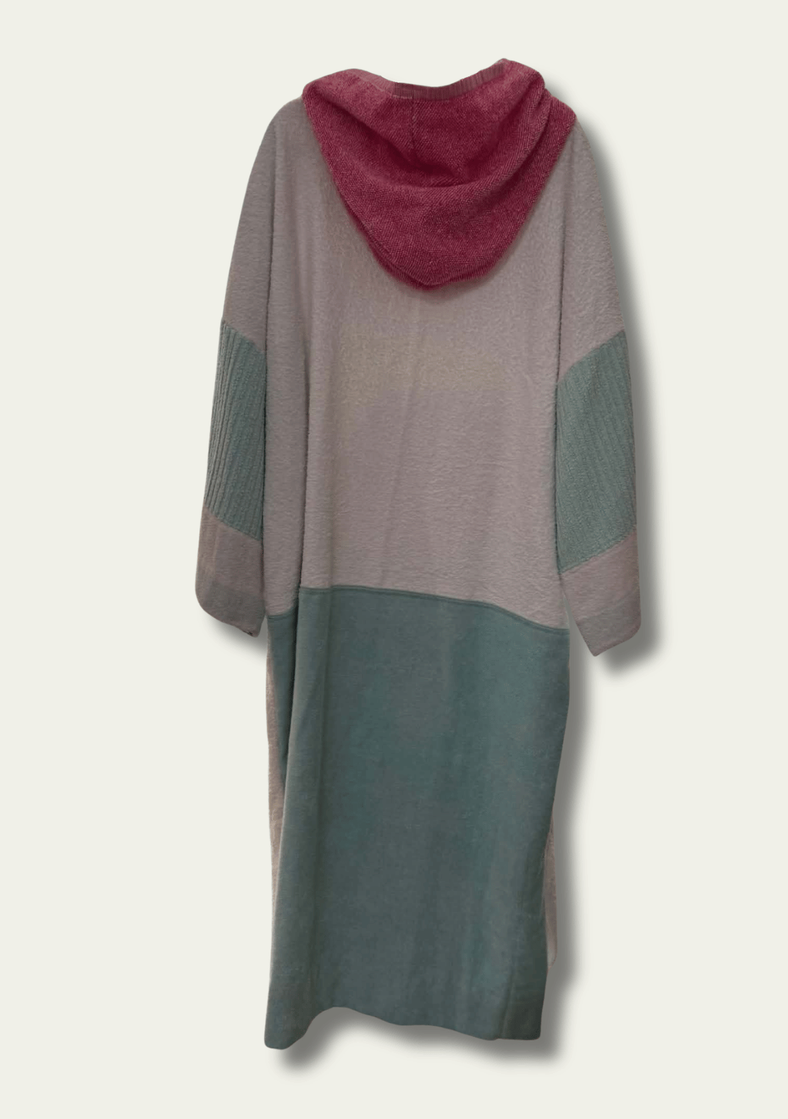 Mysi poncho - Hvit Rosa Hette