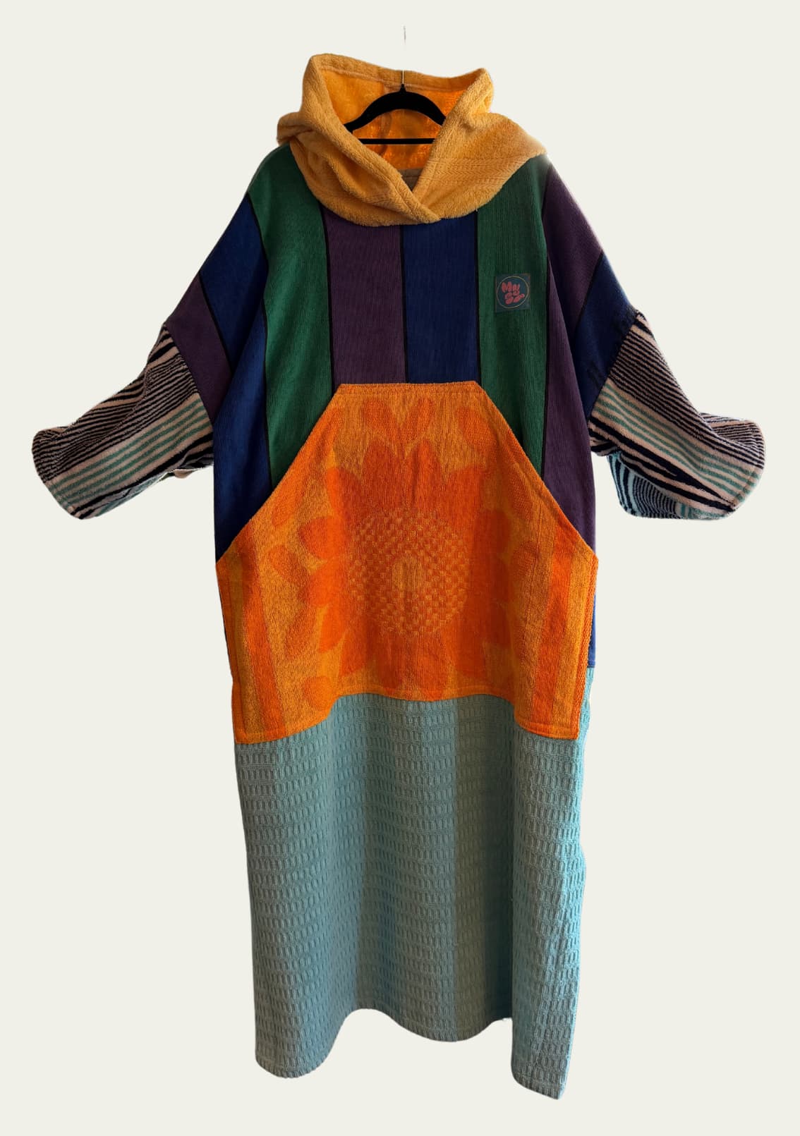 Mysi poncho - Orange Pocket
